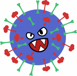 Clipart - Evil Virus