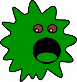 Green Virus Clip Art at Clker.com - vector clip art online, royalty ...