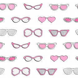 Women Fashion Sunglasses Beauty Eye Icon - Icons by Canva