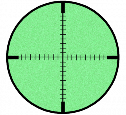 Night-vision Crosshairs | Free Images at Clker.com - vector clip art ...