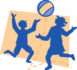 Funny Volleyball Cliparts#4825810 - Shop of Clipart Library