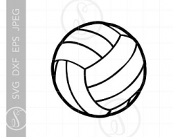 Volleyball clipart | Etsy