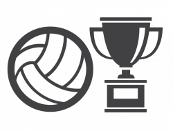Volleyball Clipart trophy - Free Clipart on Dumielauxepices.net