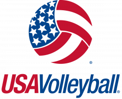 Usa Volleyball Vector Logo - Clipart Library •