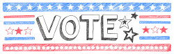 Election Banner Clipart