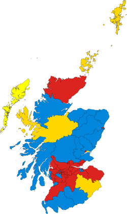 How Scotland voted in the past three UK General Elections [OC] [3176 ...