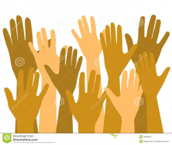 Hands Up In The Air Voting | Clipart Panda - Free Clipart Images