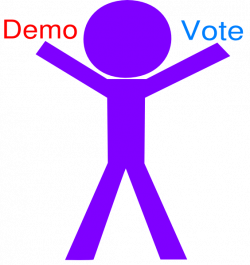 Vote And Demonstrate Clip Art at Clker.com - vector clip art online ...