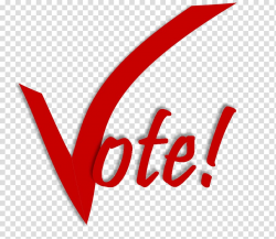 Red Vote! , file formats Icon, Vote transparent background ...
