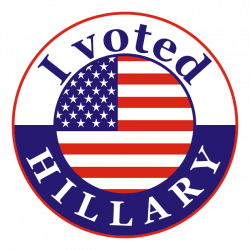 I Voted Stickers by Michael Johnson