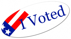 I Voted Sticker | My Style | Vote sticker, Election day, I voted