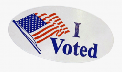 I Voted Sticker Png - Voted Sticker Pdf #1723802 - Free ...