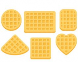 square waffle - Google Search | Clipart | Pinterest | Waffles