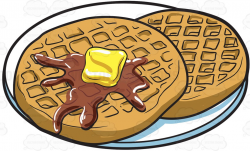 Majestic Looking Waffle Clipart Waffles For Breakfast - cilpart