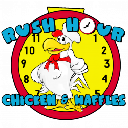 Logo Design: Rush Hour Chicken & Waffles