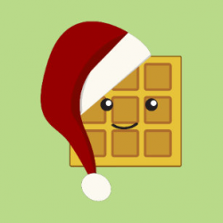 Santa Waffle Gifts on Zazzle AU
