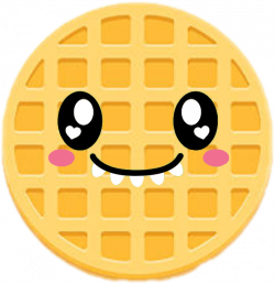 cute waffle❤ emoji waffle kawaiiwafflefreetoedit...