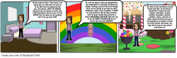Rain Moriarty- Comic story Storyboard by 3b0dcb2f