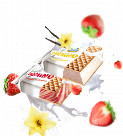 Domino - Impulse ice cream - Koral