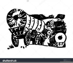 Covered Wagon Clipart Border | Free Images at Clker.com ...