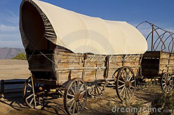 old trains clipart | Old West Covered Wagon Train Stock ...