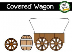 Covered Wagon Clip Art - Personal and Commercial Use ...