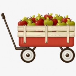 Wagon Clipart Harvest Wagon - Cart Of Apples Clipart #820760 ...