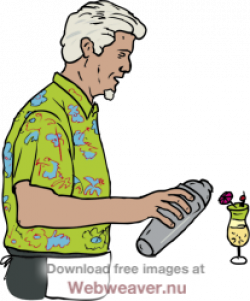 Making Drinks Clip Art - Clipart Vector Illustration •