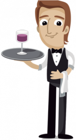 Playstation 3 Clipart Waiter - Transparent Waiter Clipart ...