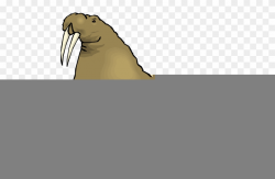 Walrus - Clipart - - Walrus With Transparent Background ...