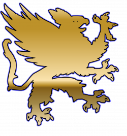 Dark Warrior Inc. Logo is the mythological half-lion half-eagle ...
