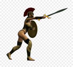 Pixel Art clipart - Sword, Warrior, Woman, transparent clip art