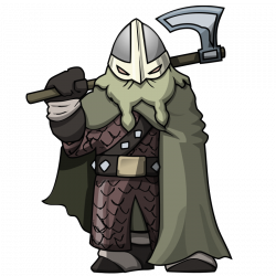 Clipart - Attack the Tower Viking