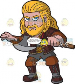A Noble Male Viking Warrior