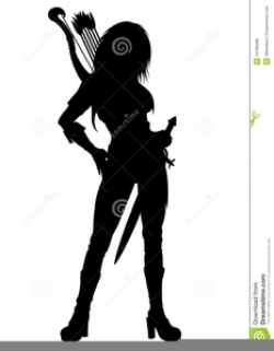 Woman Warrior Fantasy Clipart | Free Images at Clker.com ...