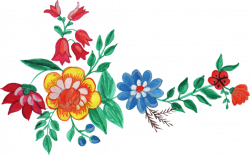 5 Watercolor Flower Corner (PNG Transparent) Vol. 2 | OnlyGFX.com