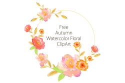 Free Autumn Watercolor Clipart by TheHungryJPEG | TheHungryJPEG.com