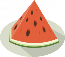 Clipart - Watermelon Slice (#2)