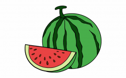 How To Draw Watermelon Slice Watermelon Easy To - Clip Art ...