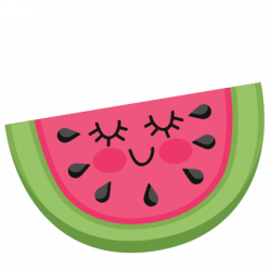 Cute Watermelon SVG scrapbook cut file cute clipart files ...