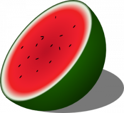 Half watermelon clipart - Clip Art Library