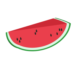OnlineLabels Clip Art - Watermelon دلاع