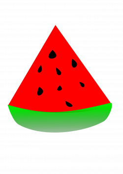 Clipart - sandia watermelon