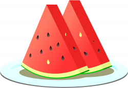 OnlineLabels Clip Art - Watermelon Slices