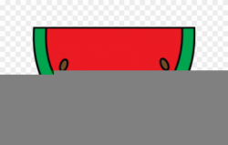 Drawn Watermelon Simple - Circle Clipart (#328268) - PinClipart