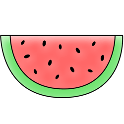 Cartoon watermelon drawing | Youth Jewelry Images in 2019 ...