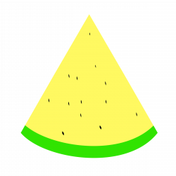 Clipart - Slice of watermelon