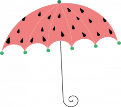 Watermelon Umbrella Clip Art at Clker.com - vector clip art online ...