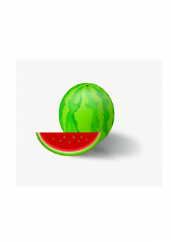 Clipart - Watermelon vector fruit