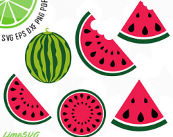 Watermelon vector | Etsy